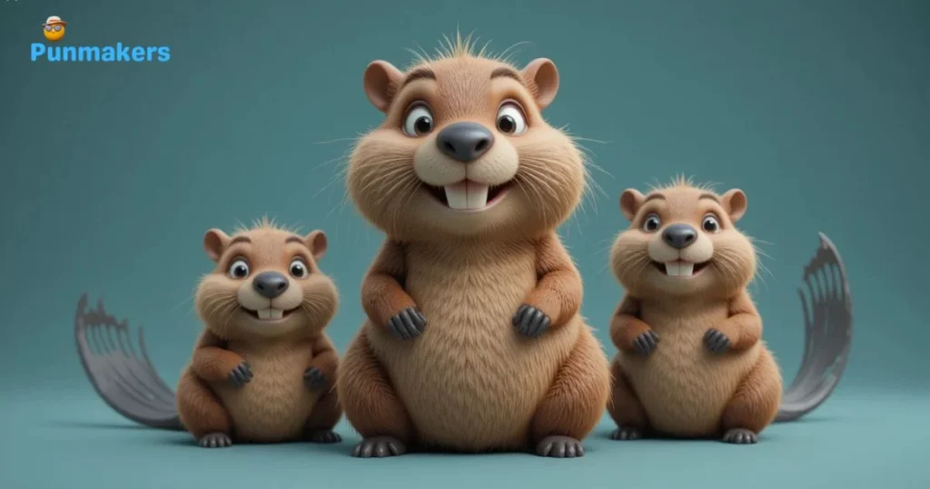 Cute Beaver Puns