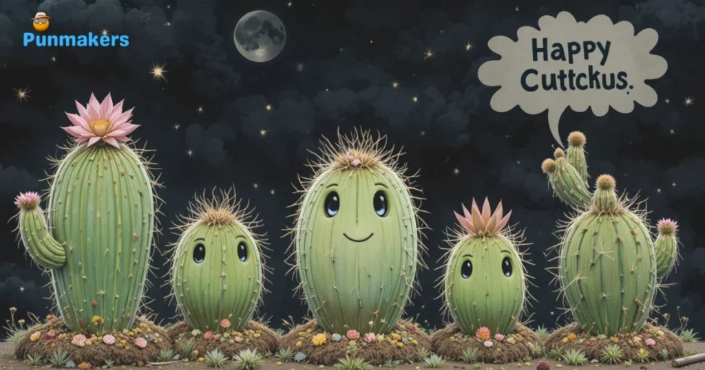 Cute Cactus Puns