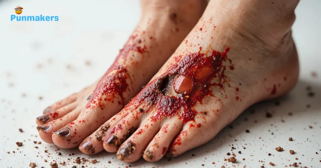 Dirty Broken Toe Puns