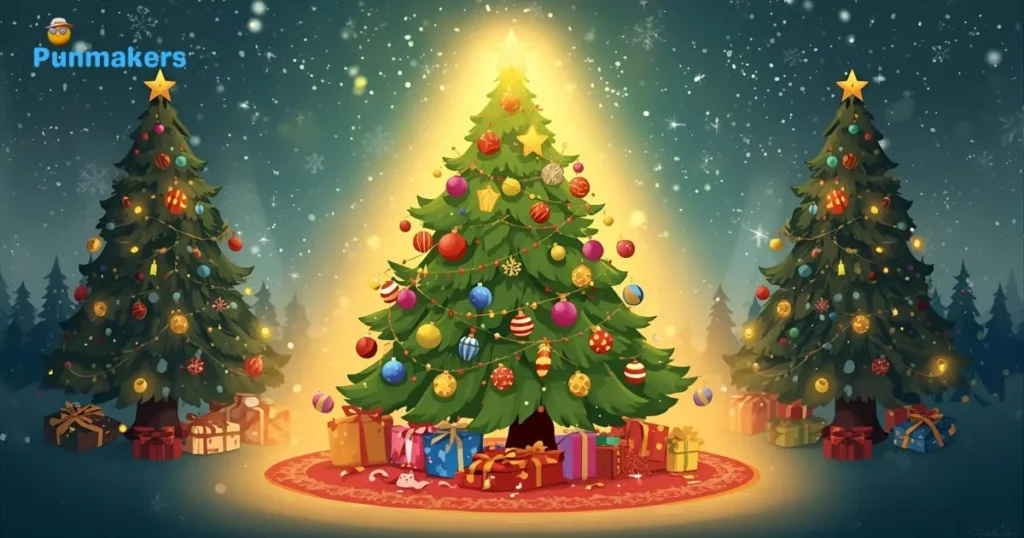 Holiday Christmas Tree Puns