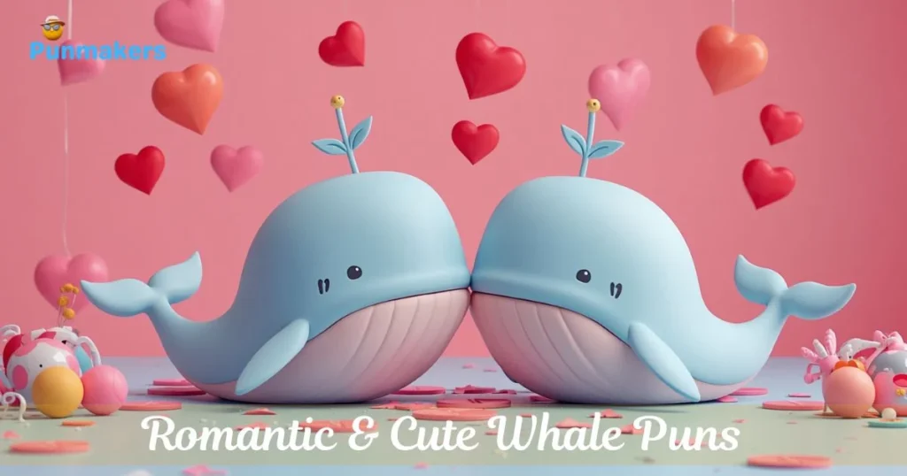 Romantic And Cute Whale Puns