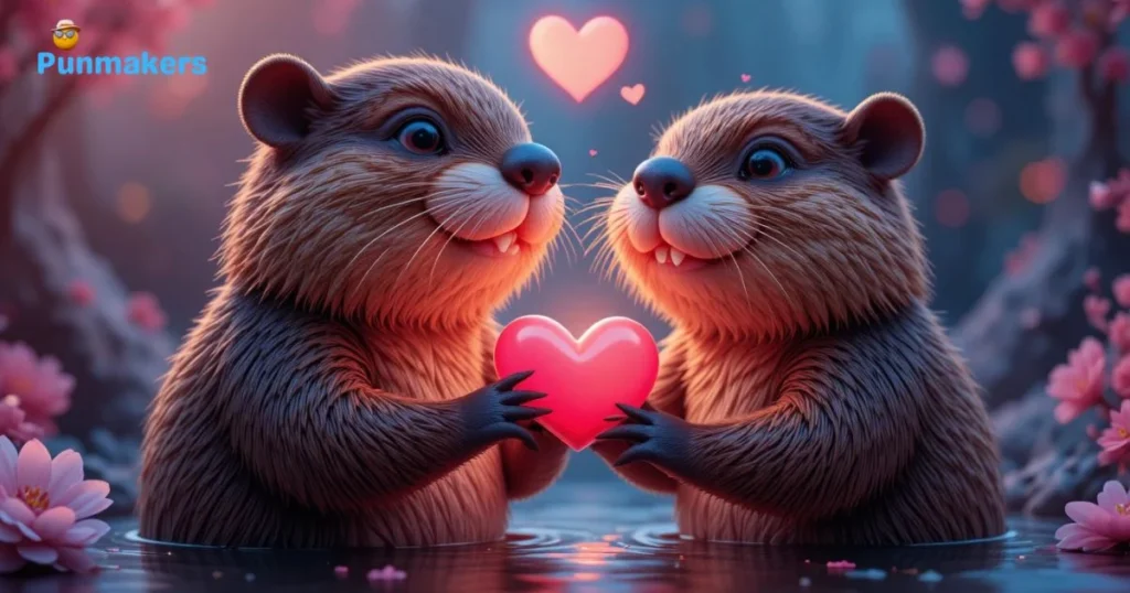 Romantic Beaver Puns