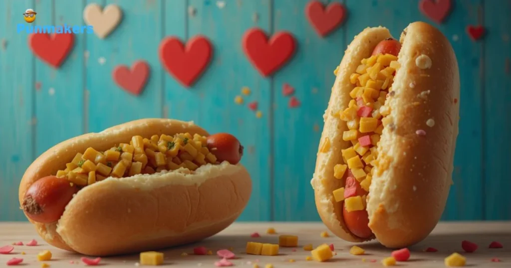 Romantic Hot Dog Puns