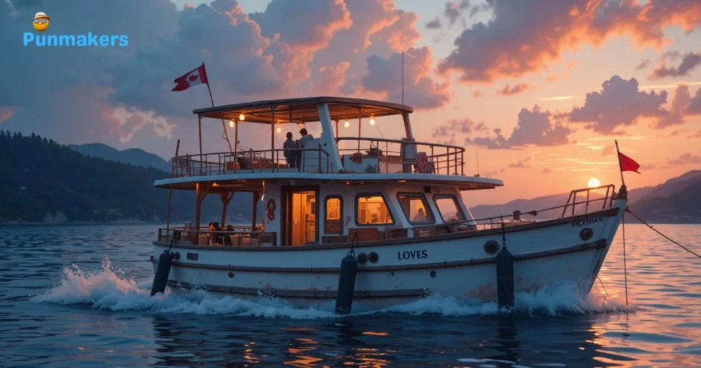 Romantic Love Boat Puns