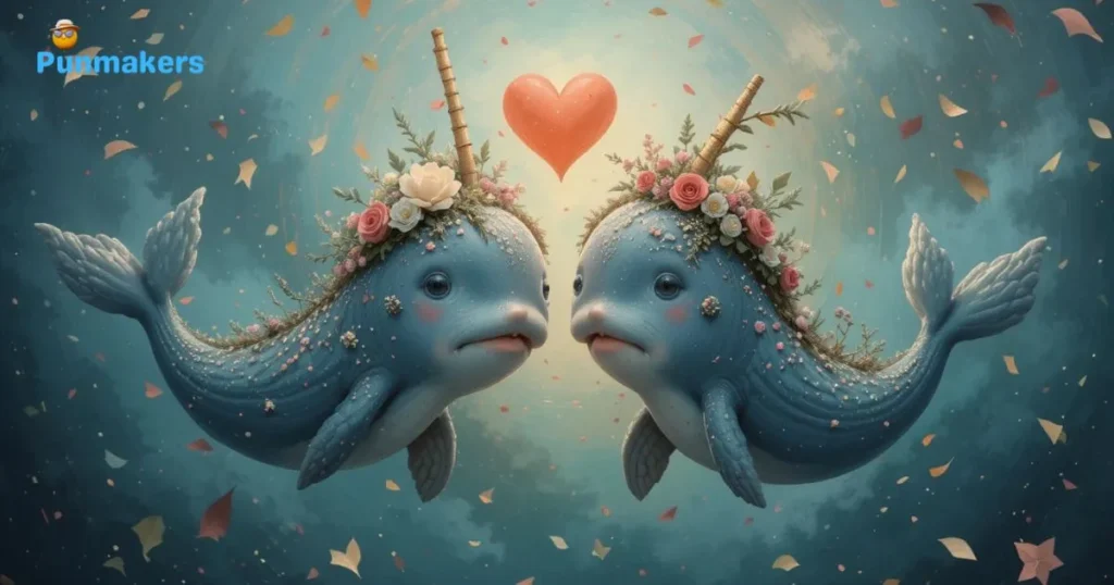 Romantic Narwhal Puns
