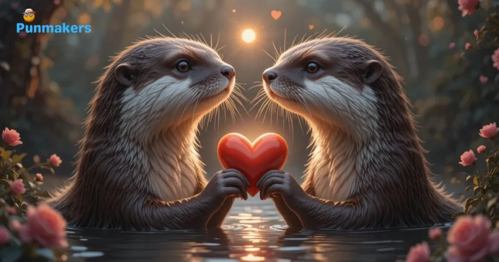 Romantic Otter Puns