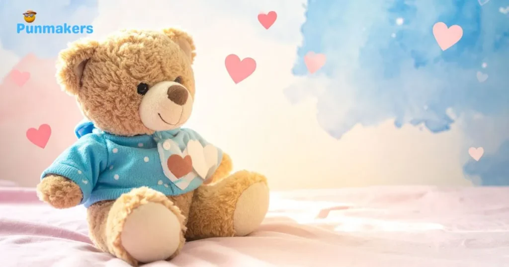 Romantic Teddy Bear Valentines Day Puns