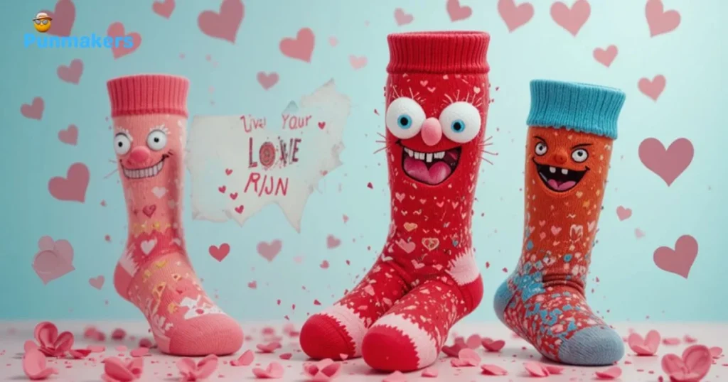 Sock Puns To Send In Valentines Cards