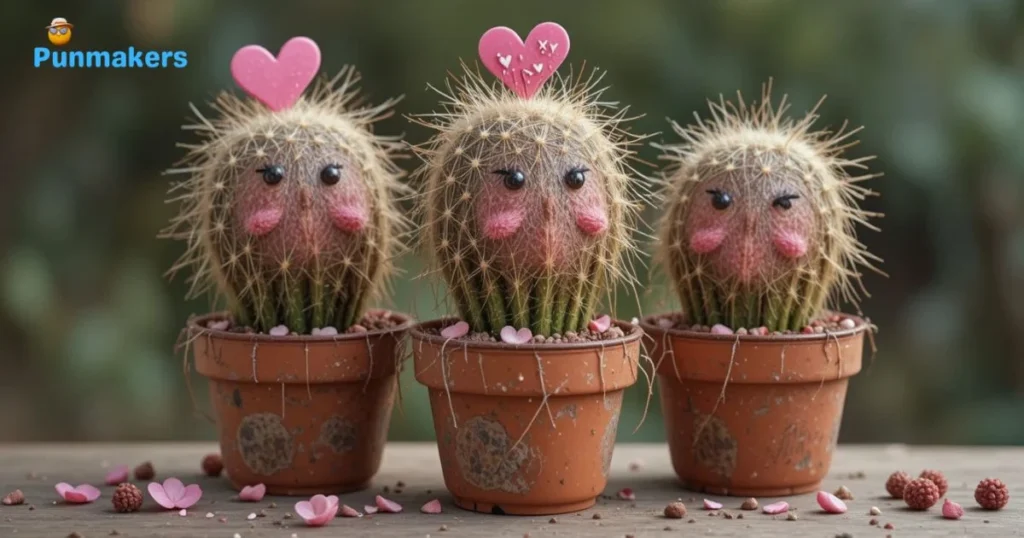 Valentine Cactus Puns