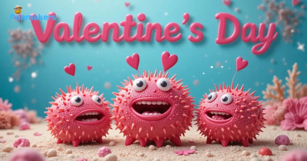 Valentines Day Sea Urchin Puns