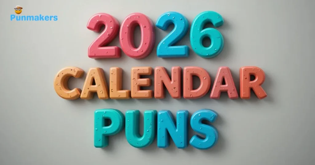 2026 Calendar Puns
