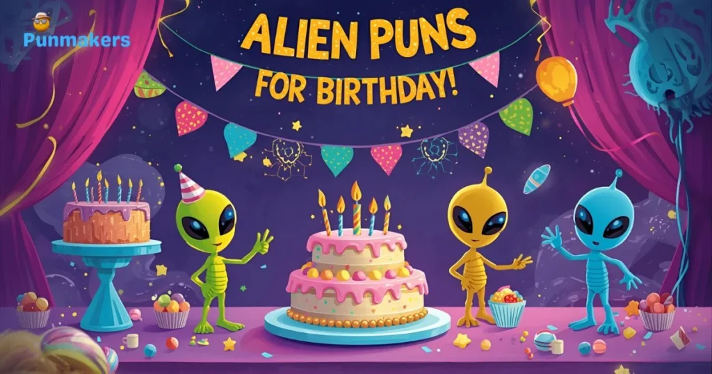 Alien Puns For Birthday