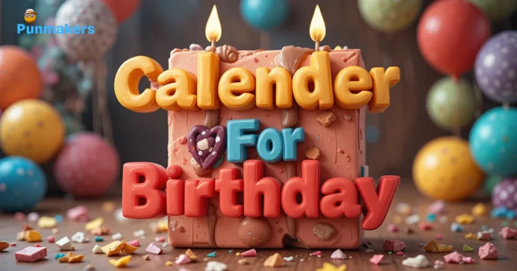 Calendar Puns For Birthdays