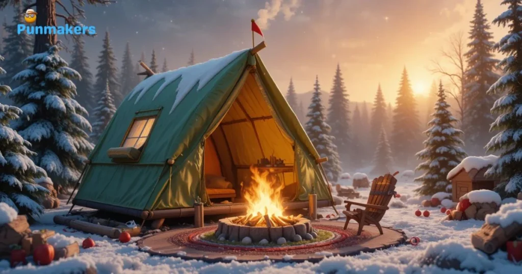 Christmas Camping Puns