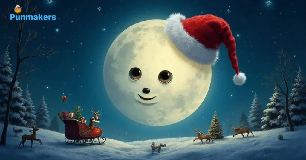 Christmas Moon Puns