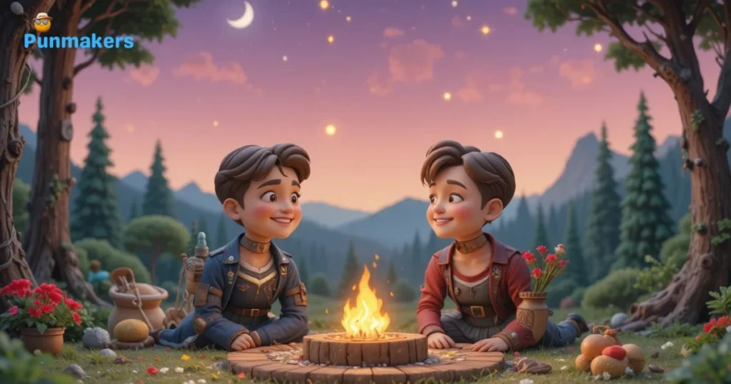 Romantic Camping Puns