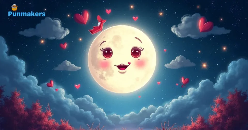 Valentine Moon Puns