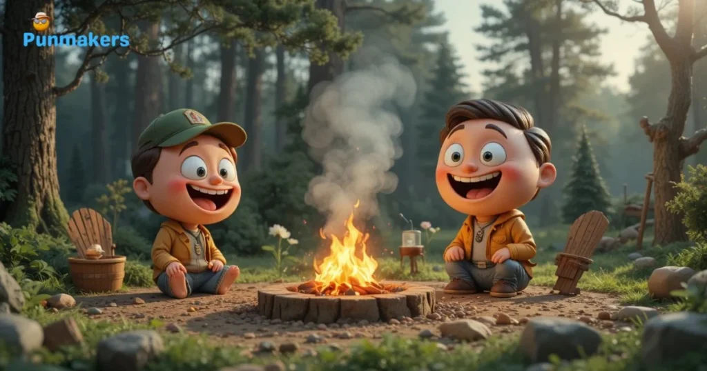 Weekend Camping Puns