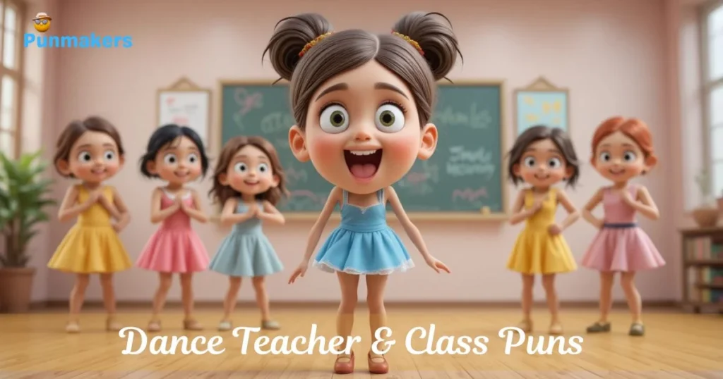Dance Teacher And Class Puns