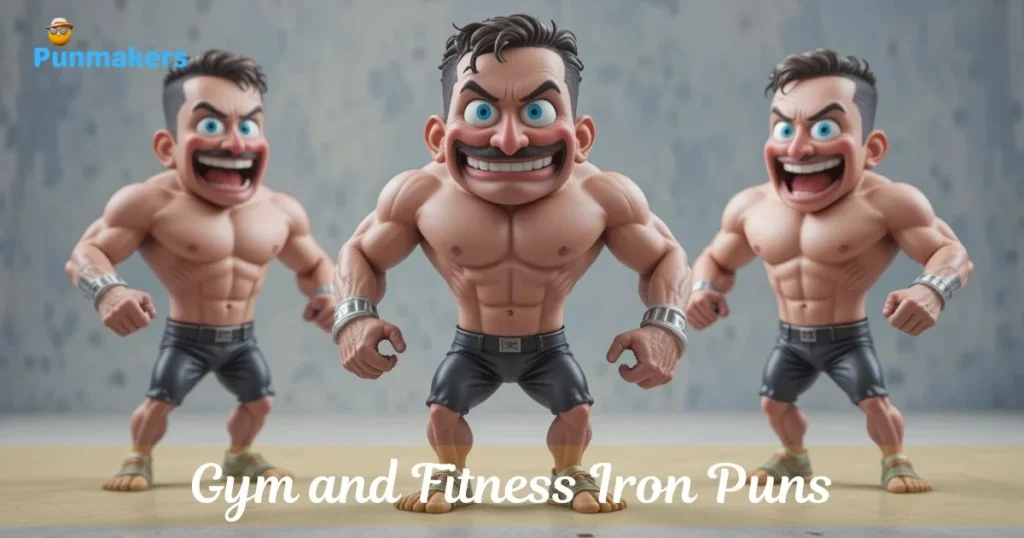 Gym And Fitness Iron Puns
