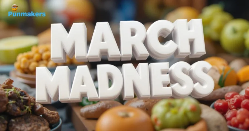March Madness Food Puns