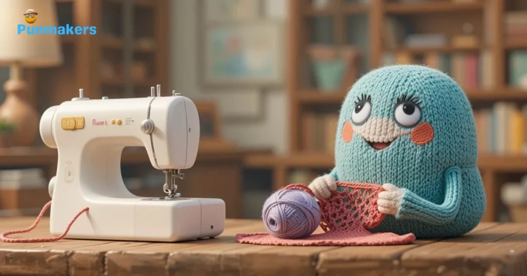 Sewing And Knitting Puns