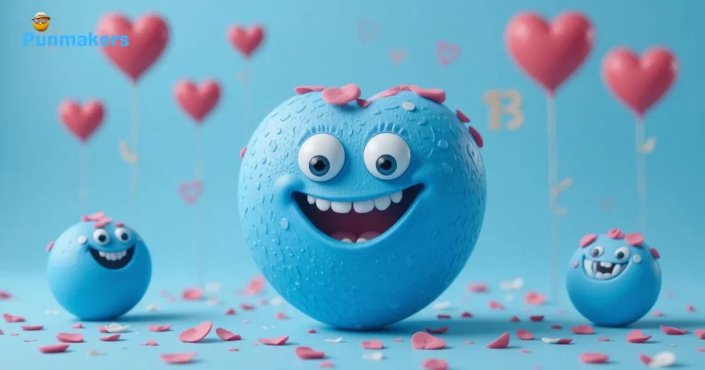 Valentines Blue Puns