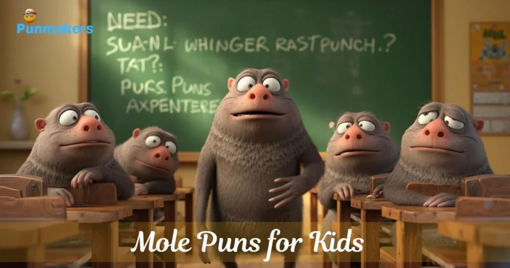 Mole Puns For Kids