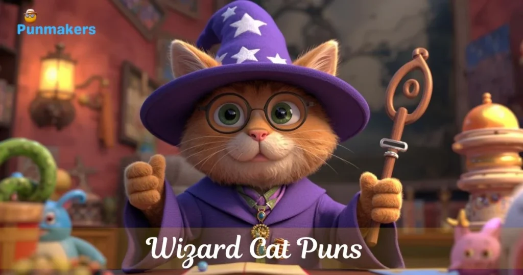 Wizard Cat Puns