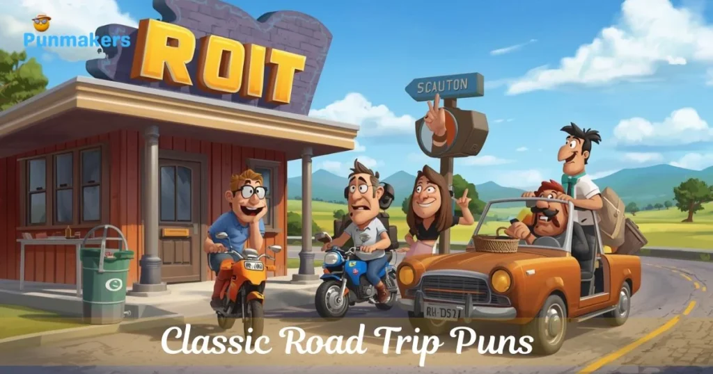 Classic Road Trip Puns