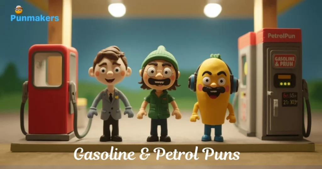 Gasoline And Petrol Puns