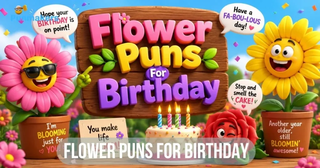 Flower Puns For Birthday