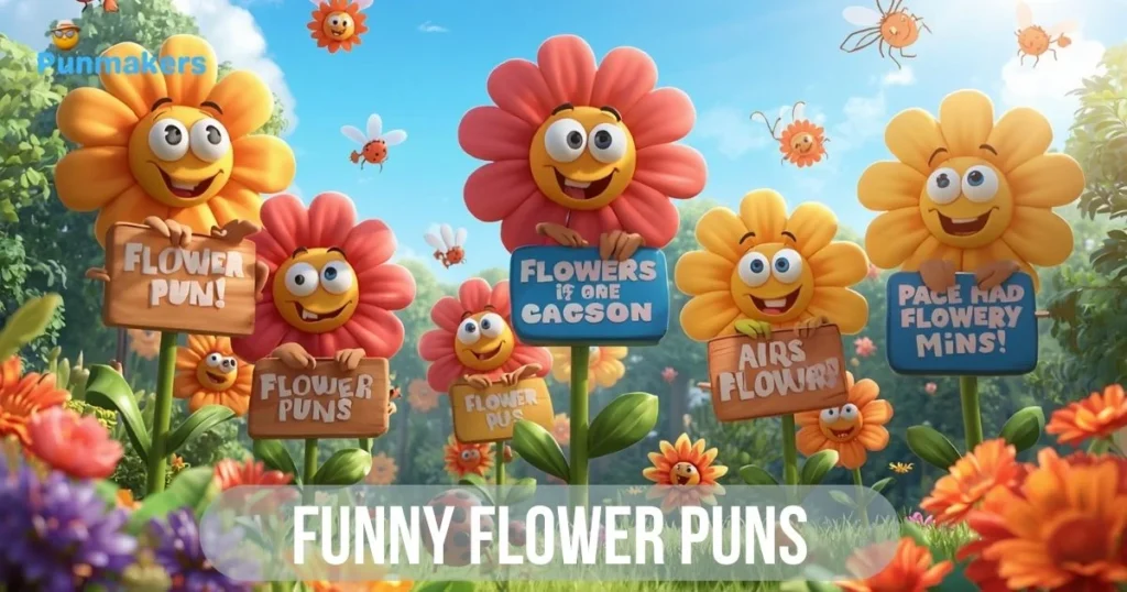 Funny Flower Puns