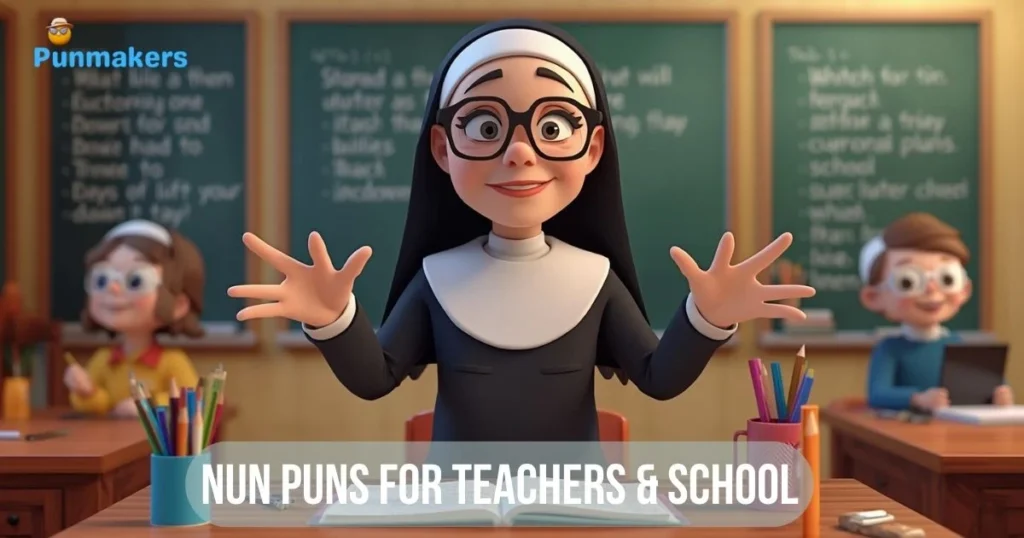 Nun Puns For Teachers And School
