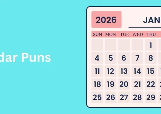 425+ Hilarious Calendar Puns & One Liners (2026)